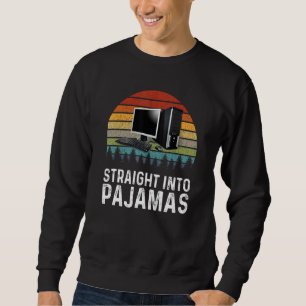 Moletom Trabalhe de Casa Diretamente para os Pijamas Funci