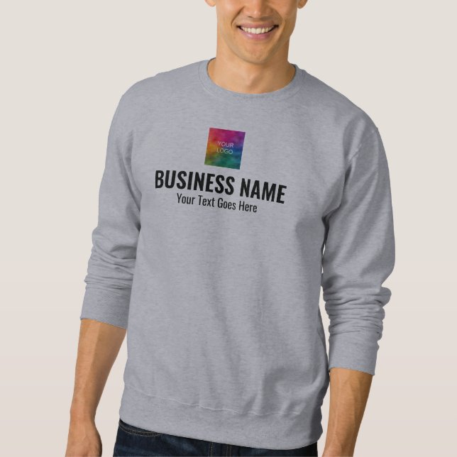 Moletom Trabalho de Design Uniforme Masculino Frente e Ver (Frente)