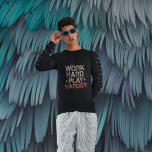 Moletom Trabalho Grunge Mais Difícil - Trabalho Engraçado 