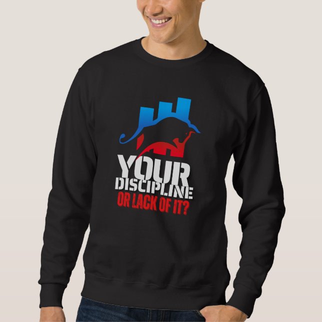 Moletom Trader motivation | Bull | Discipline (Frente)