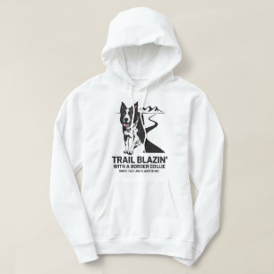 Moletom Trail Blazin' Border Collie Adventure Design