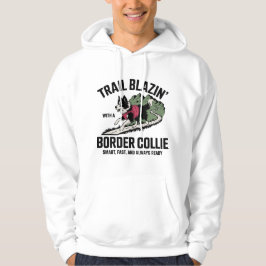 Moletom Trail Blazin' Border Collie Adventure Design