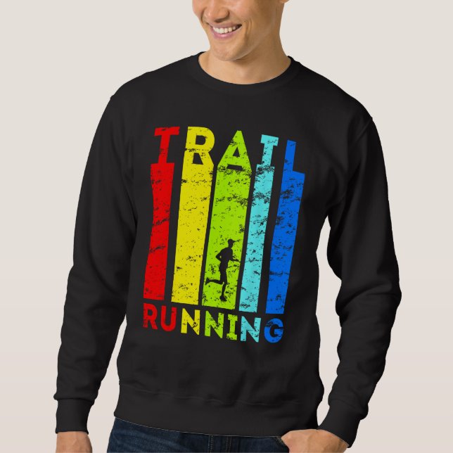 Moletom Trailrunning Trailrunner Running Artwork Trail Run (Frente)