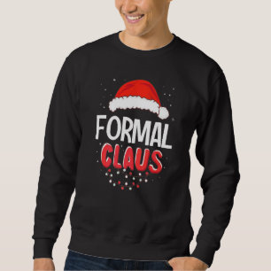 Moletom Traje de Natal do Papai Noel Formal Premium