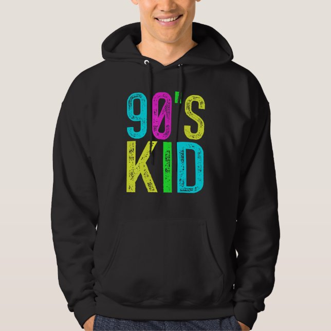Moletom Traje Vintage Infantil dos Anos 90 (Frente)