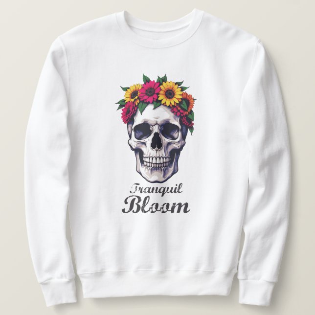 Moletom Tranquil Bloom (Frente do Design)