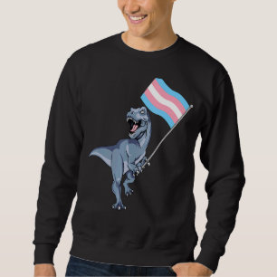 Moletom Transbordo Transexual do Orgulho Dino Lgbt dos Din