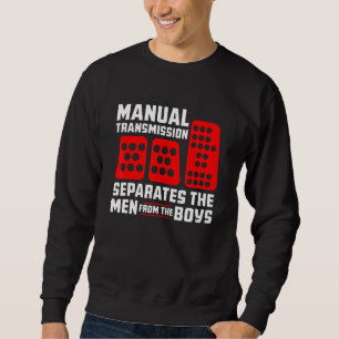 Moletom Transmissão manual de homens separa homens dos rap