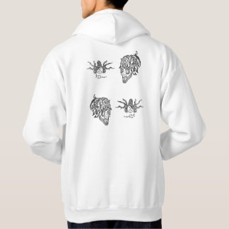 Moletom travar e sair do capuz