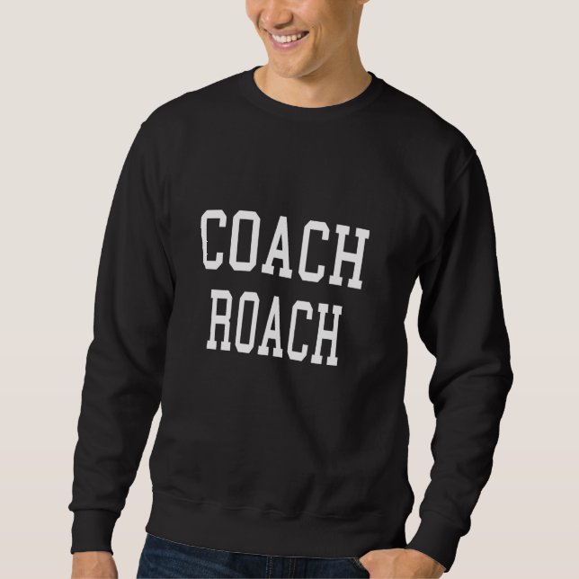 Moletom Treinador ROACH - Equipe Personalizada de Futebol (Frente)