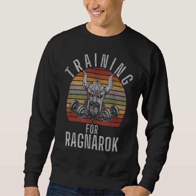 Moletom Treinamento Para Ragnarok Viking Gym Workout Bodyb (Frente)