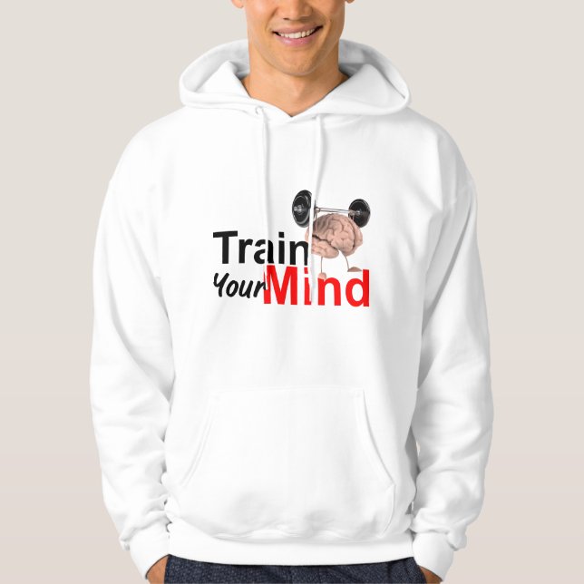 Moletom Treine Sua Mente Projeto de Treinamento Cerebral M (Frente)