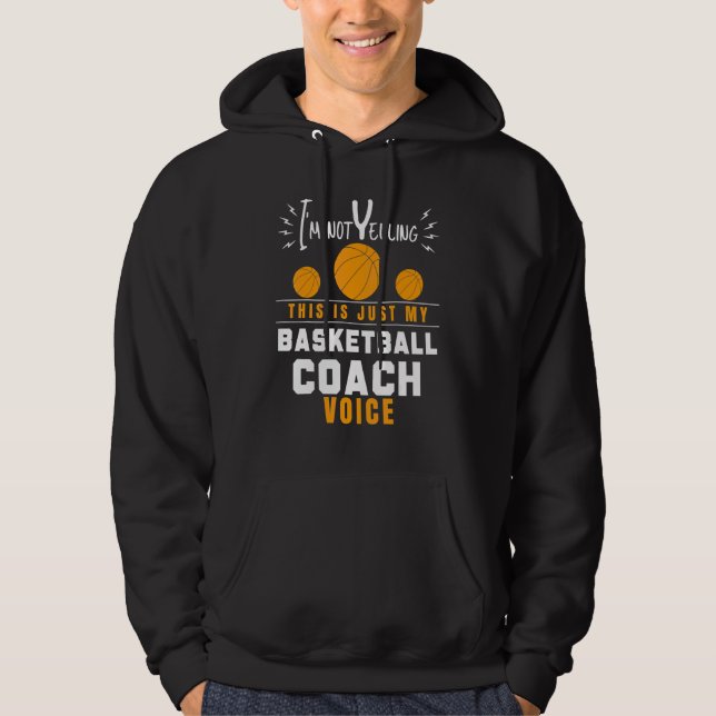 Moletom Tremendo Treinador de Basquete para Equipe de Home (Frente)