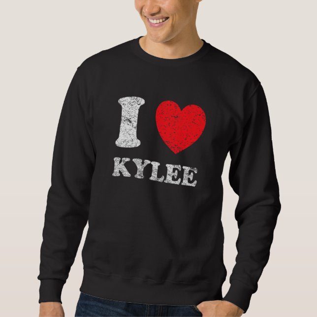 Moletom Tremor Vestido Estilo Eu Amo Kylee (Frente)