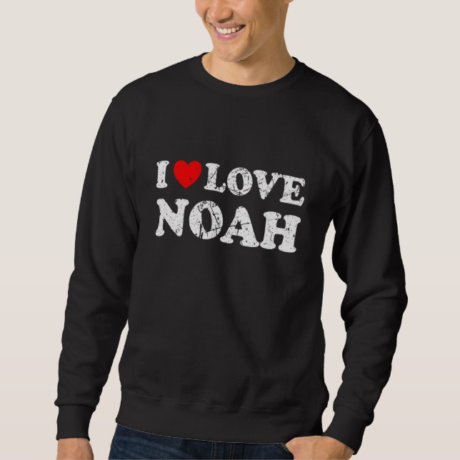 Moletom Tremor Vestido Estilo Eu Amo Noah (Frente)