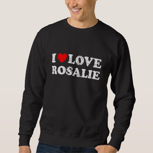Moletom Tremor Vestido Estilo Eu Amo Rosalie (Frente)