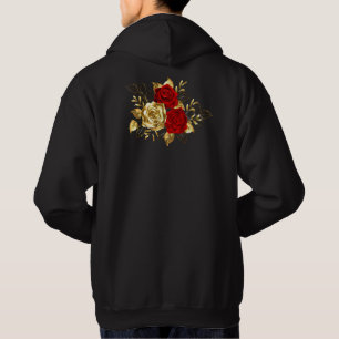Moletom Três Rosas de joalharia