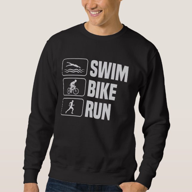 Moletom Triathlon Running Triathlon Running Triathleton Sw (Frente)