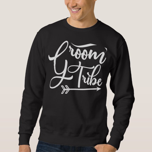 Moletom Tribo de Beleza Masculina Casamento Combinando Rec (Frente)