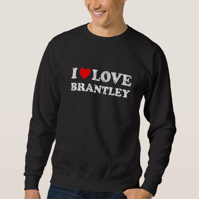 Moletom Tritão Vestido Estilo Eu Adoro Brantley (Frente)