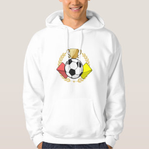 Moletom Troféu de cartão vermelho e amarelo de futebol