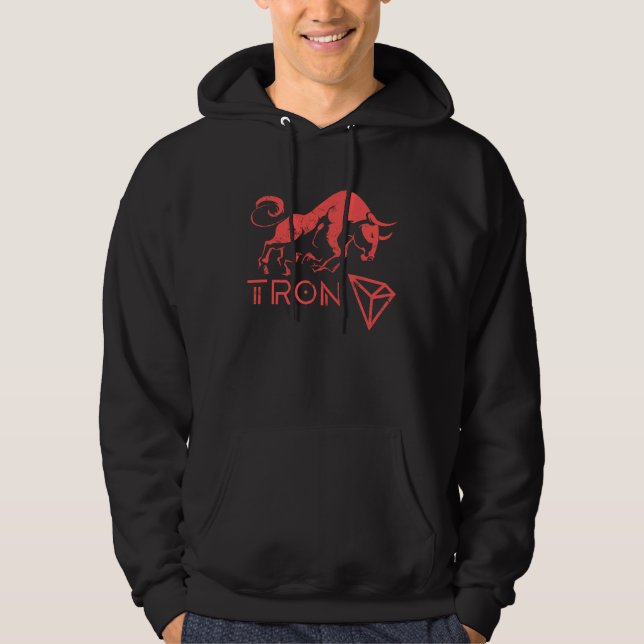 Moletom TRON Crypto Millionaire BULLRUN HODL TRX Token to  (Frente)