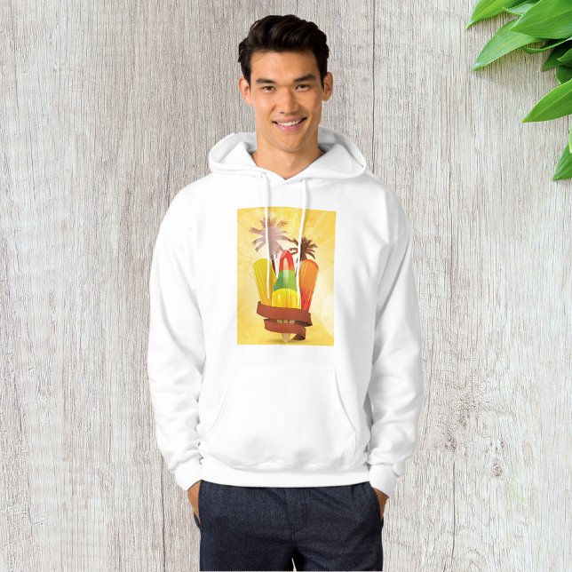 Moletom Tropical Summer Mens Hoodie (Criador carregado)