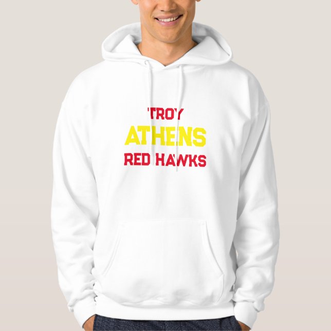 Moletom Troy Athens Segundo grau Hoodie (Frente)