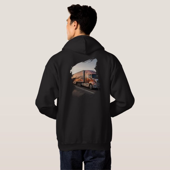 Moletom Trucking Hoodie (Parte Traseira Completa)