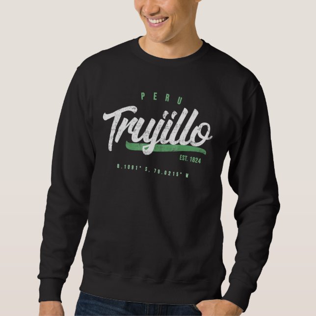 Moletom Trujillo Vintage Peru (Frente)