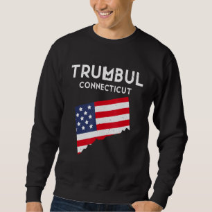 Moletom Trumbull Connecticut EUA Estado América Viagem Con