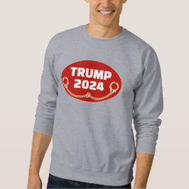 Moletom Trump 2024 Com Algemas