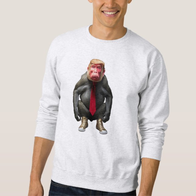 Moletom Trump Baboon Sweatshirt (Frente)