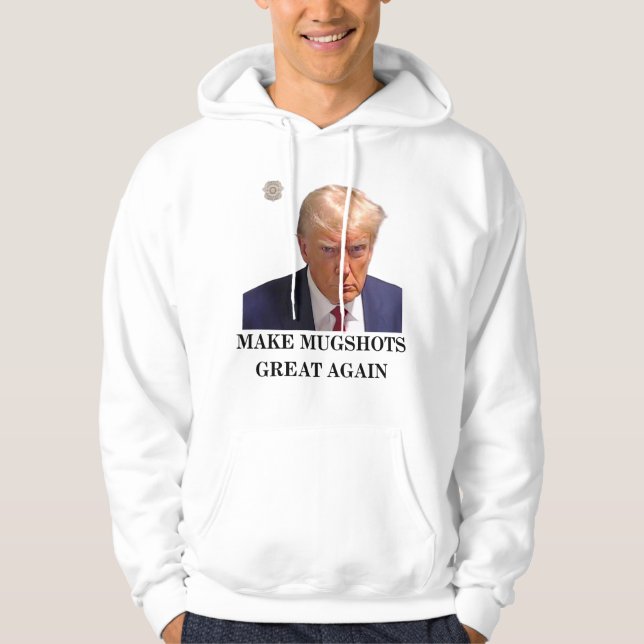 Moletom Trump Mugshot Hoodie (Frente)