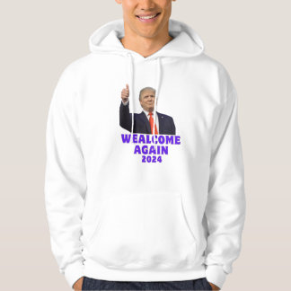 Moletom trump wealcome 2024