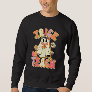 Moletom Truque de Halloween ou guincho retrorreflector