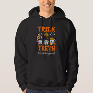 Moletom Truque Ou Dente Higienista Dentista Dentista Hallo
