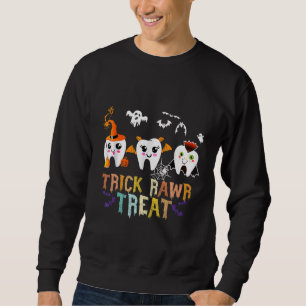 Moletom Truque Ou Dentista Dentista Halloween Costume Dent