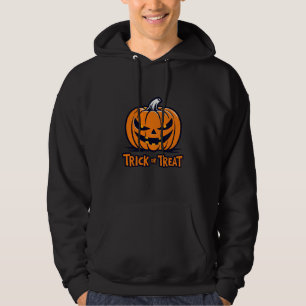 Moletom Truque ou Design de tratamento clássico Jack-o'-La