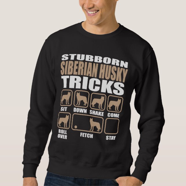 Moletom Truques Siberianos Stubborn (Frente)