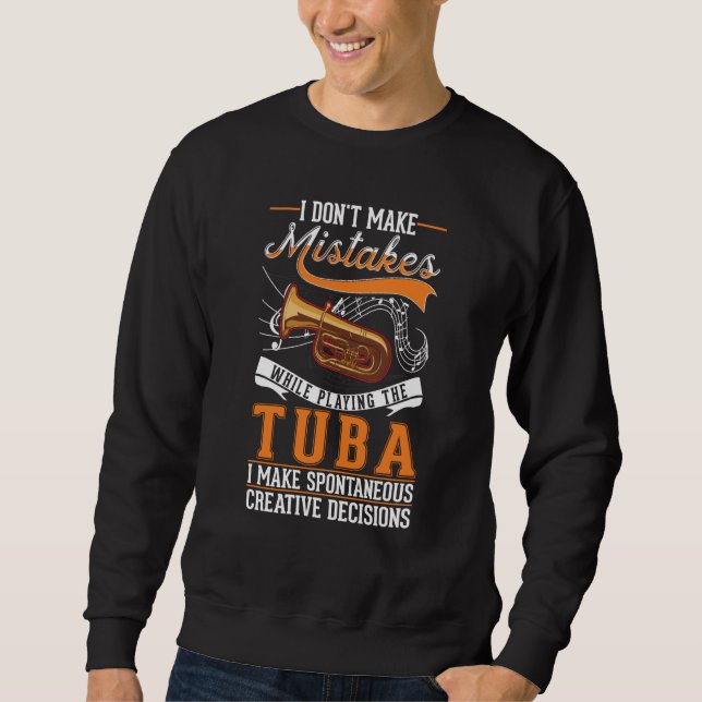 Moletom Tuba Creative Decisions Tuba Player (Frente)