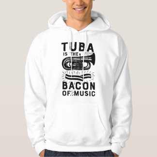 Moletom Tuba Is The Bacon of Music Marching Band Funny Cam