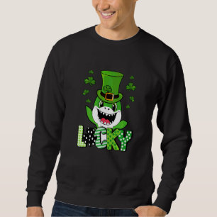 Moletom Tubarão Feliz De Dia de São Patrício