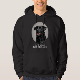 Moletom Tudo Gasolina Sem Freios Black Lab Esportivo