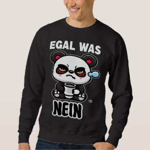 Moletom tudo igual não Panda rabugento