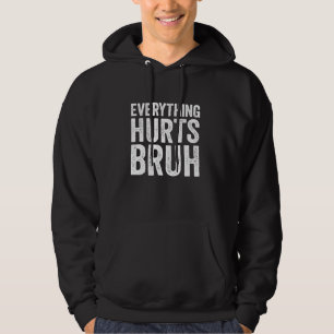 Moletom Tudo Magoa Bruh Meme Engraçado Peso do Workout Li