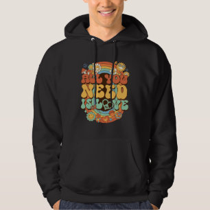 Moletom Tudo o que Você Precisa É Amor Fantasia Hippie Mar