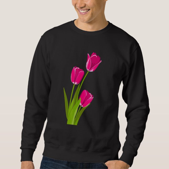 Moletom Tulipas Rosa (Frente)