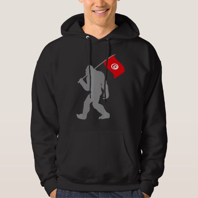 Moletom Tunis Ou Bandeira Da Tunísia (Frente)