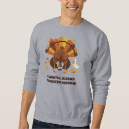Moletom TURDUCKEN OBSESSED Funny Thanksgiving